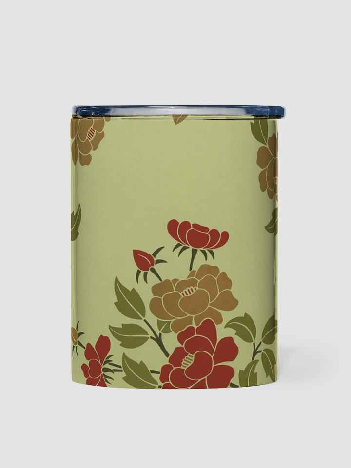 Japanese Floral. 10oz Stainless Steel Tumbler product image (1)