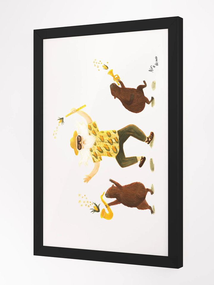 Hermeto & Capivaras - Art Print - by Alies Broekhuizen product image (2)