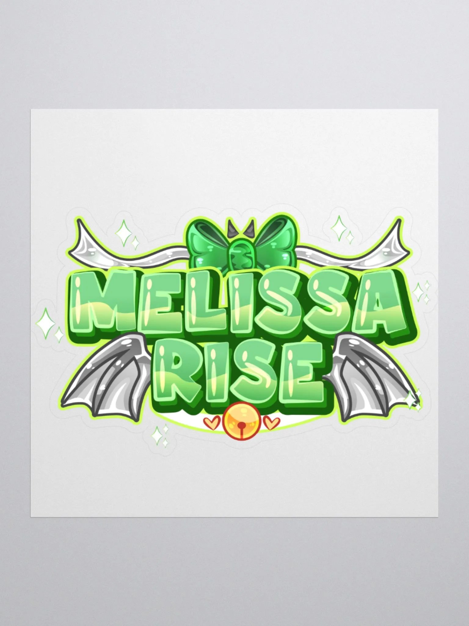 Melissa Rise Logo Sticker product image (1)