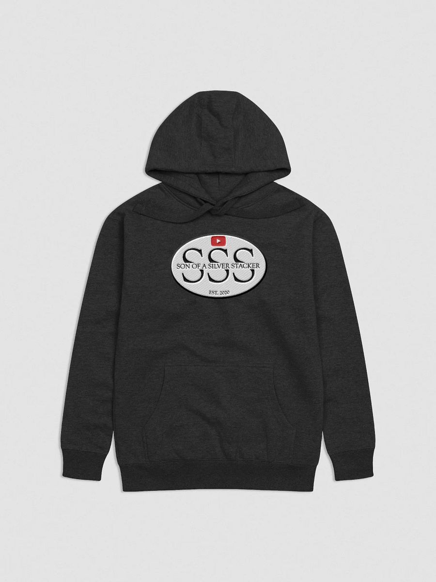 The Stacker Embroidered Hoodie Large Logo product image (1)
