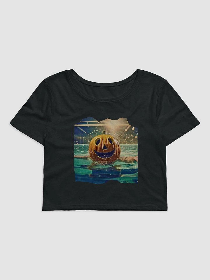 Men's “SPOOKY SWIMZ” Crop Top product image (1)