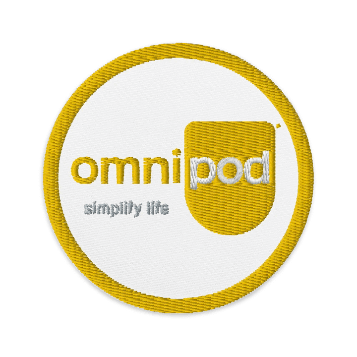 Omnipod Shield Embroidered Patch product image (1)