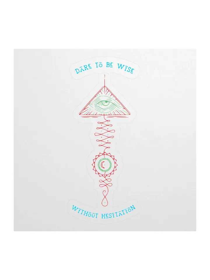 Dare To Be Wise Tree Kiss Cut Stickers product image (1)