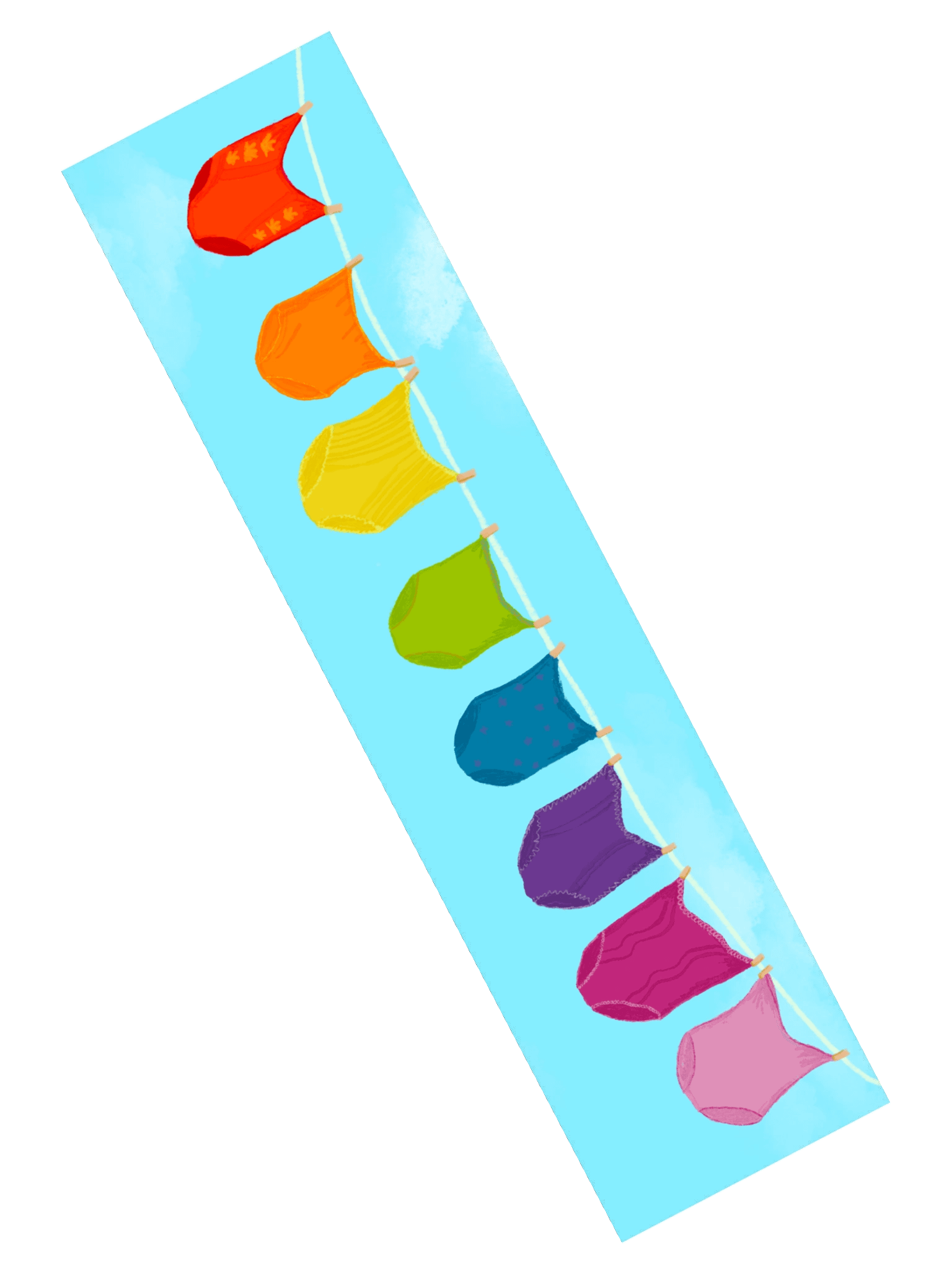 Granny Panty Bumper Sticker product image (2)