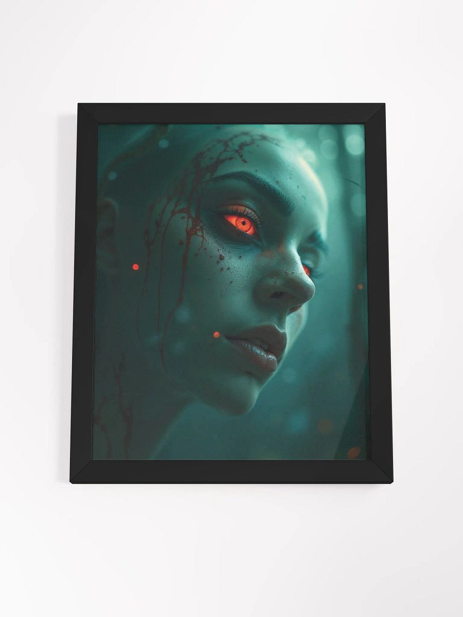 Crimson Gaze Framed Print product image (23)