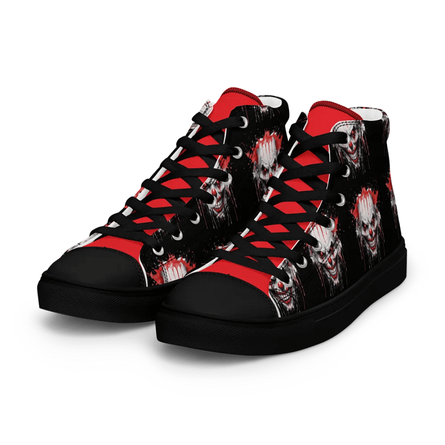 Clown Sinister Grin Men's High Tops product image (7)