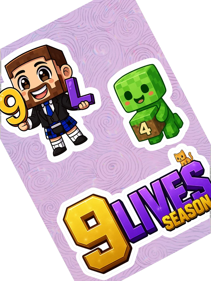 9LS4 Gandai_Gaming Sticker Sheet product image (2)