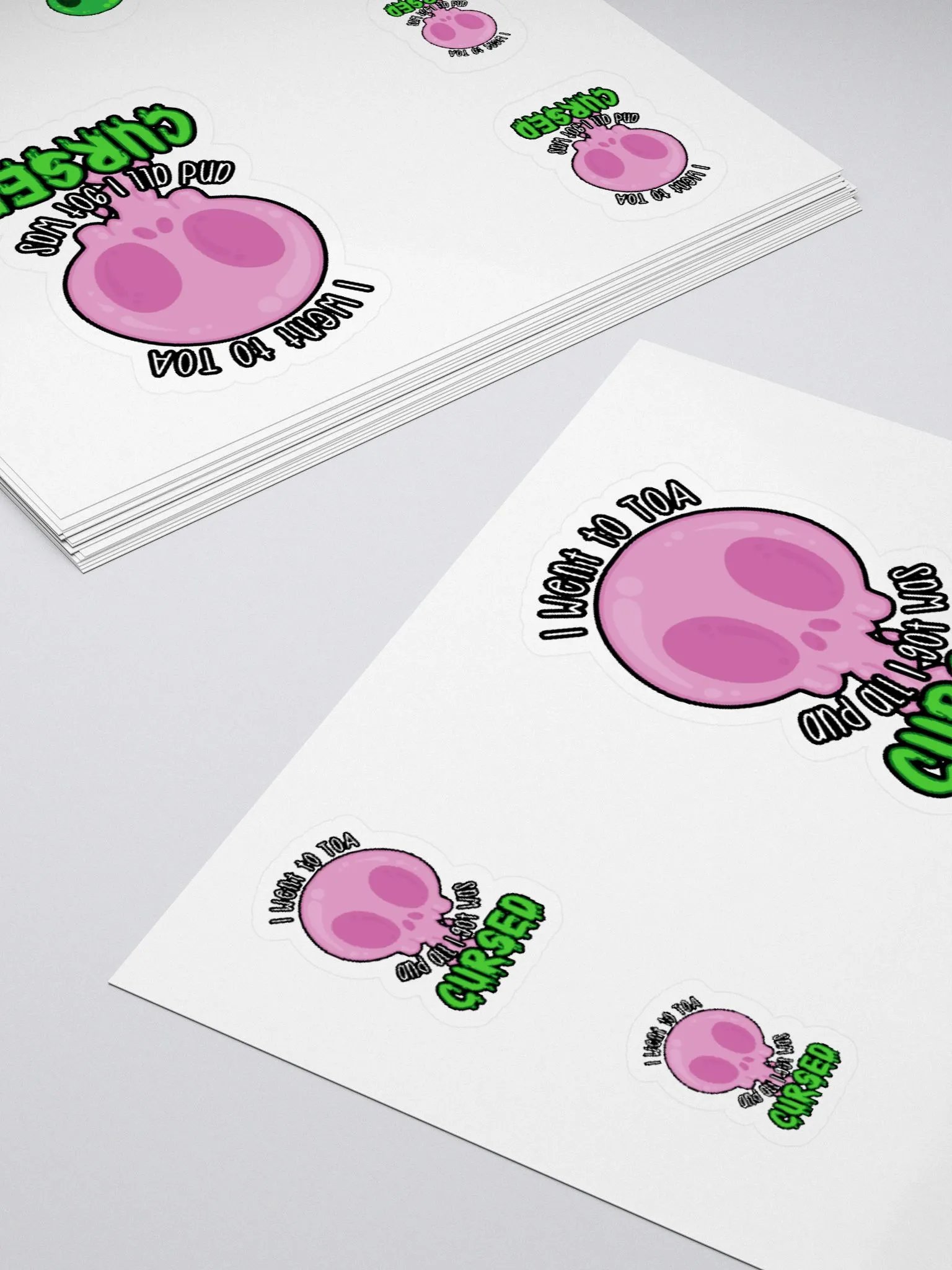 All I Got Was Cursed - Paladin - Sticker Sheet product image (4)