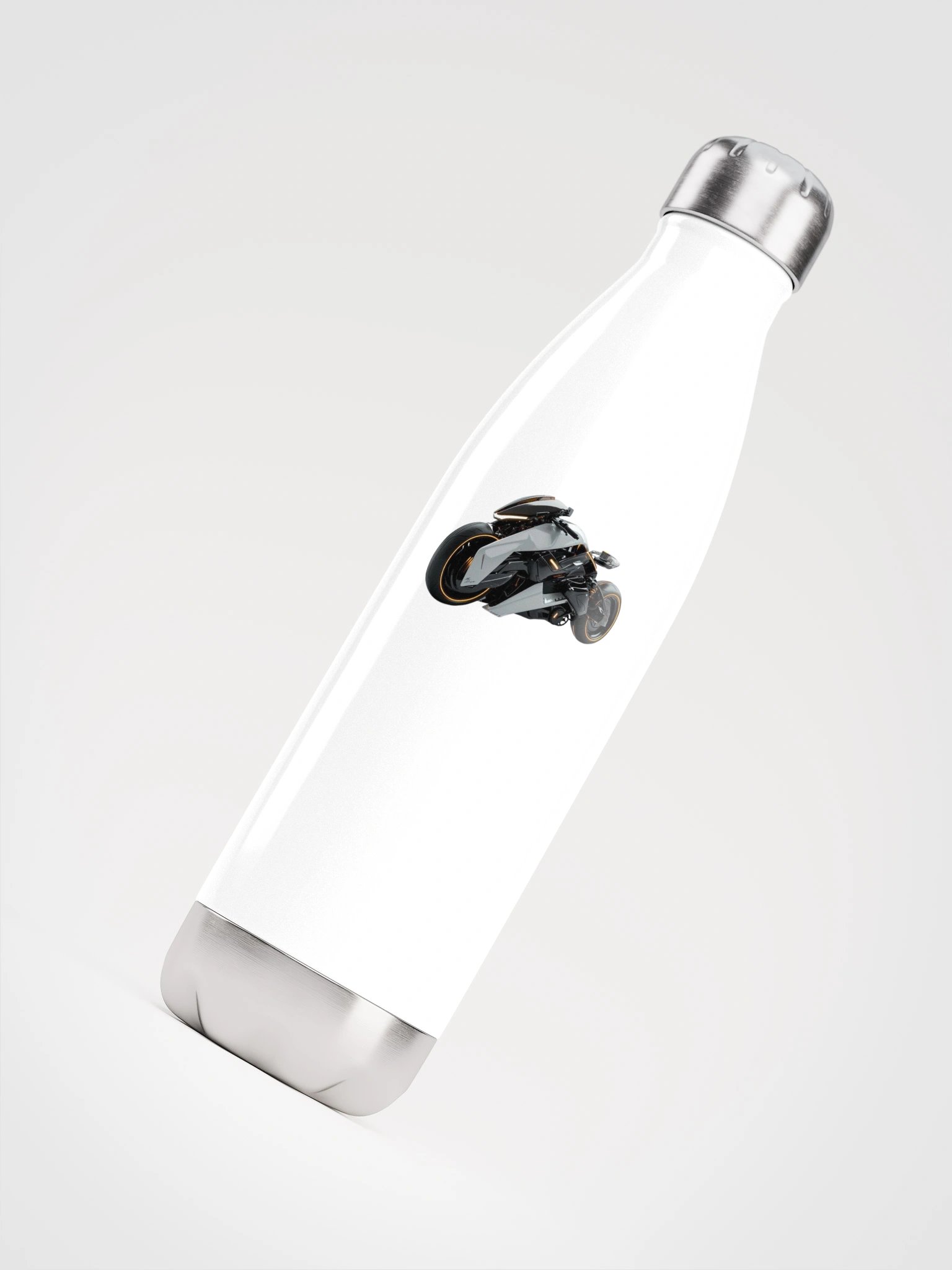Futuristic Glow Stainless Steel Water Bottle product image (4)