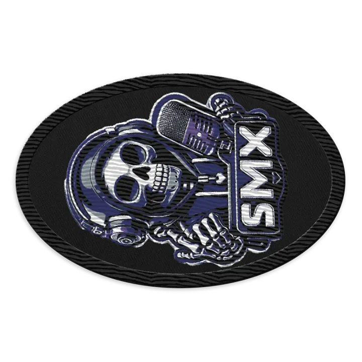 ''SMX Oval Edition'' Embroidered Patch product image (2)