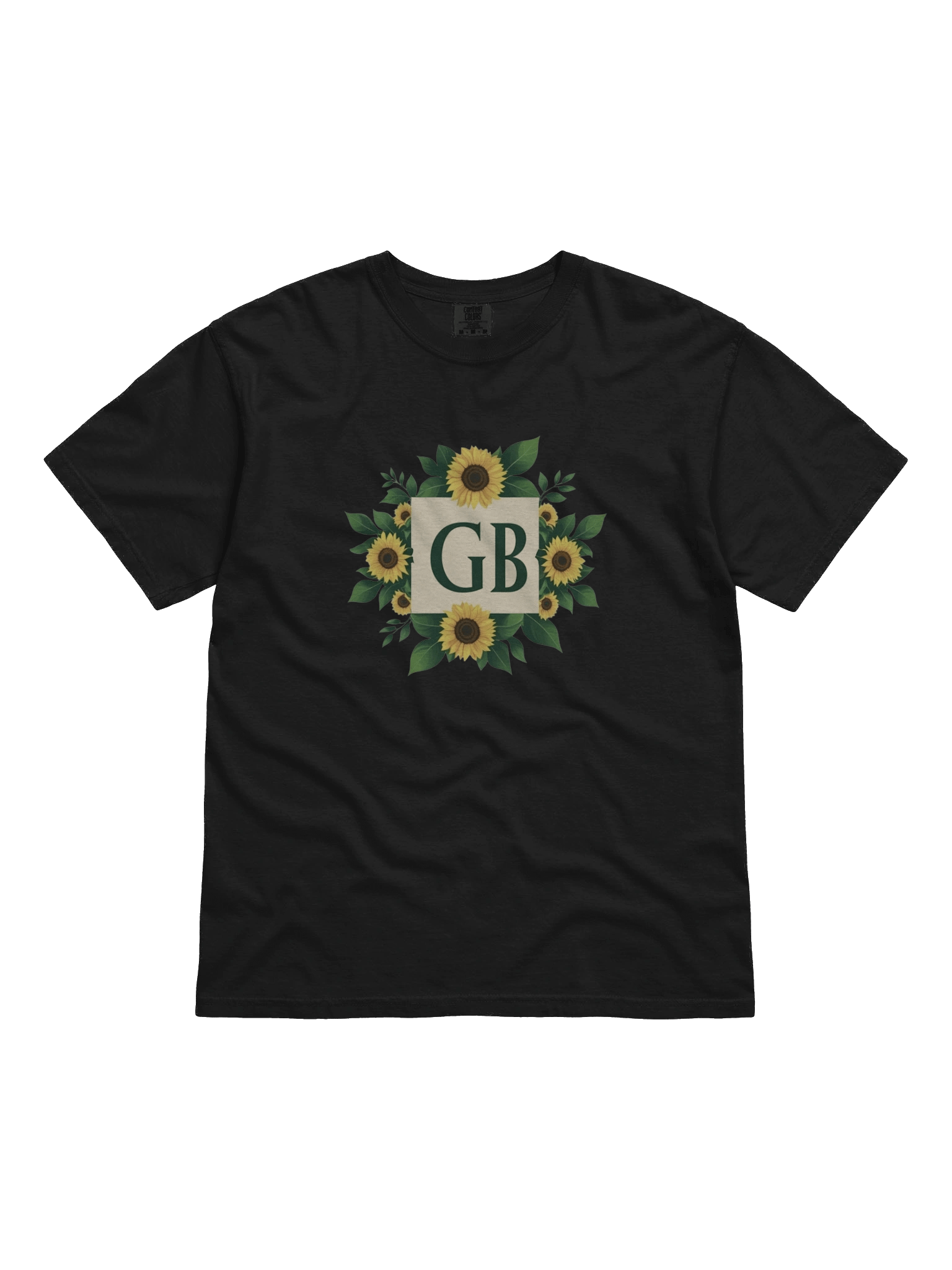 Golden Blooms Cotton Tee product image (3)