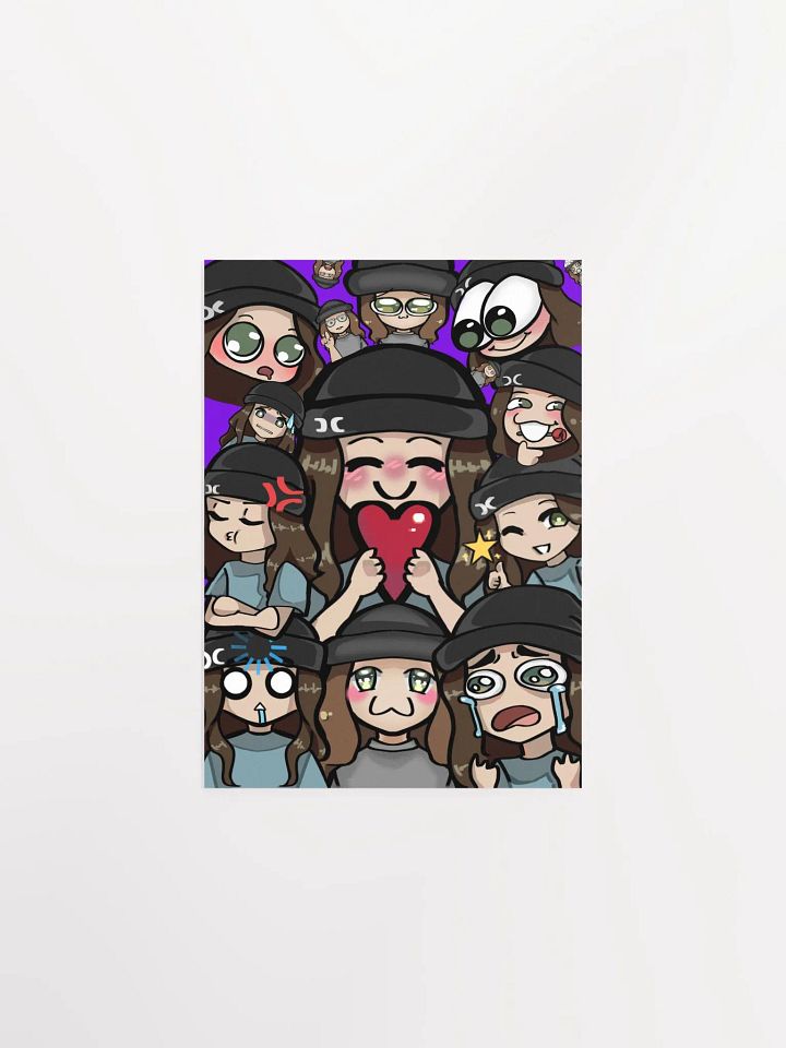 Matte Wootmoji Poster product image (1)