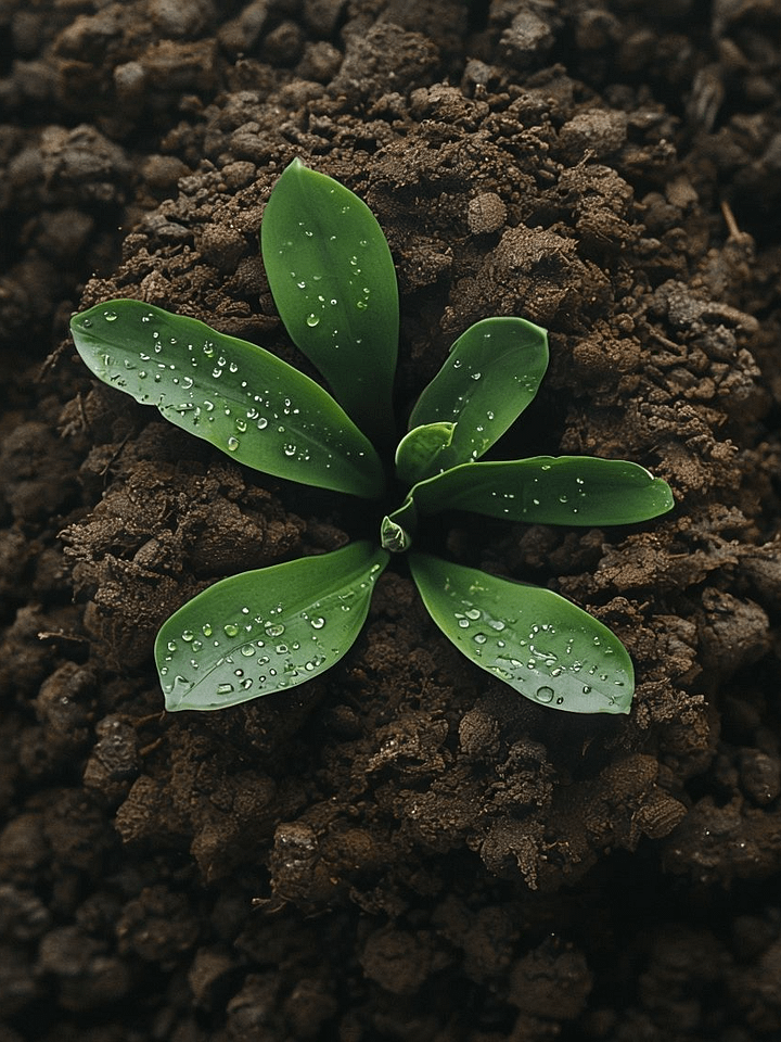 Dewy Greenery Framed Matte Poster product image (1)