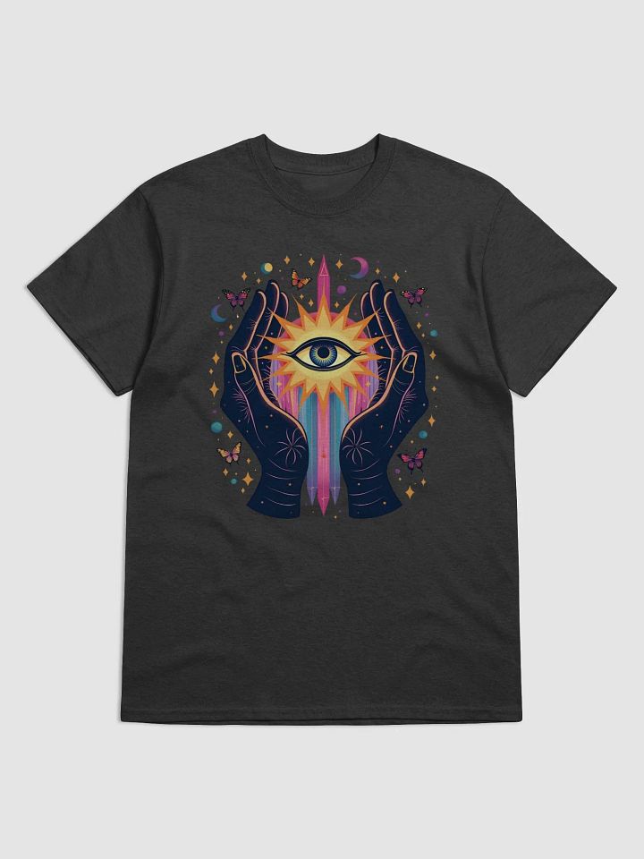 Cosmic Hands with Radiant Third Eye and Butterflies product image (2)