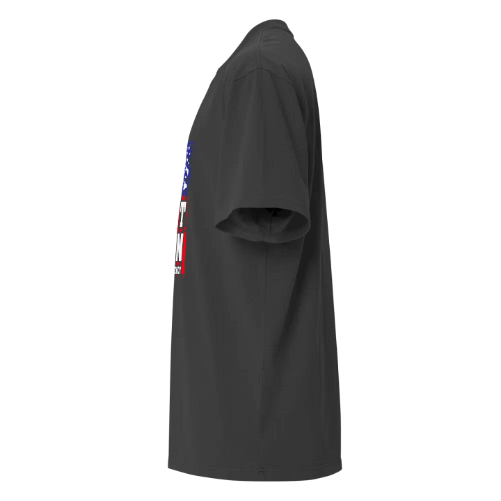 American Flag Bitcoin Vertical Tee product image (2)