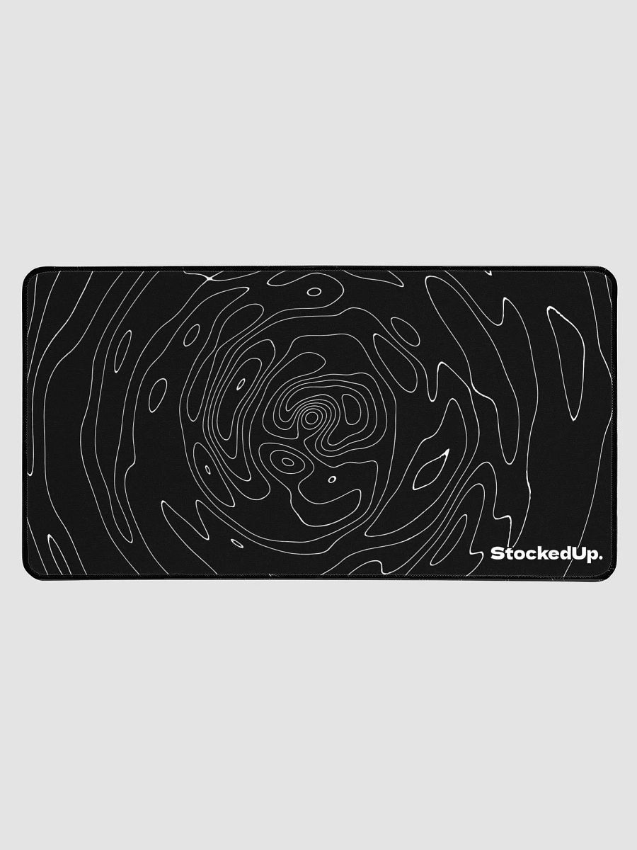 Black Topo Mousepad Stocked Up product image (1)