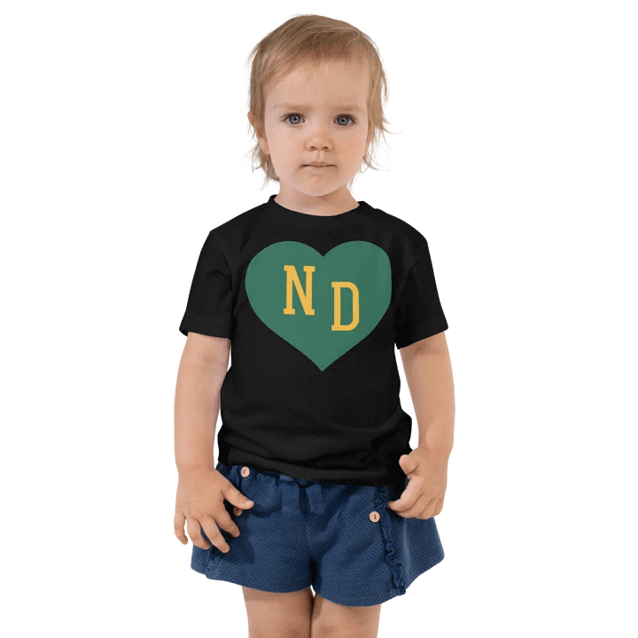 ND Heart Unisex Toddler T-shirt product image (2)