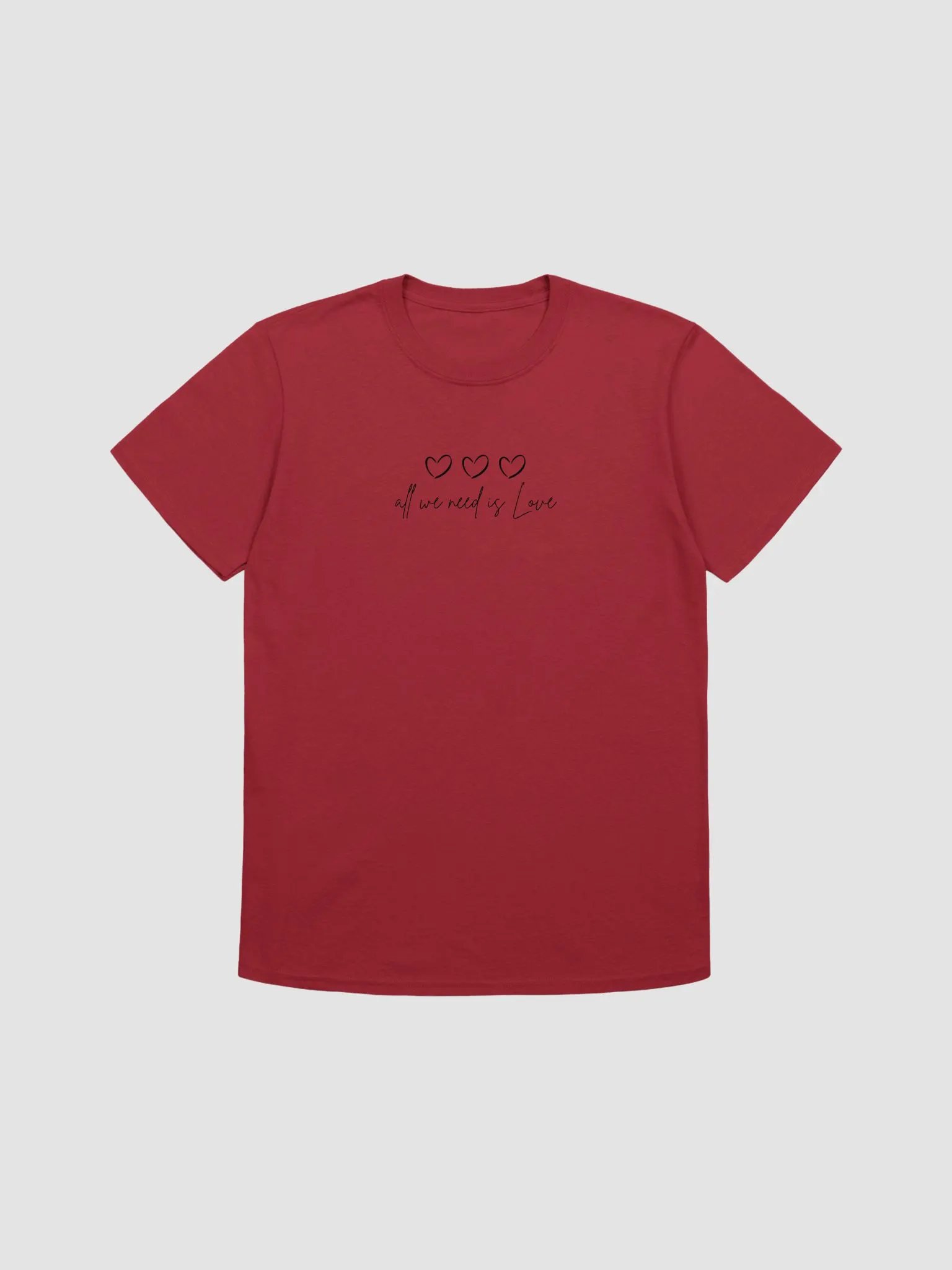 All we need is love | Unisex T-shirt product image (3)