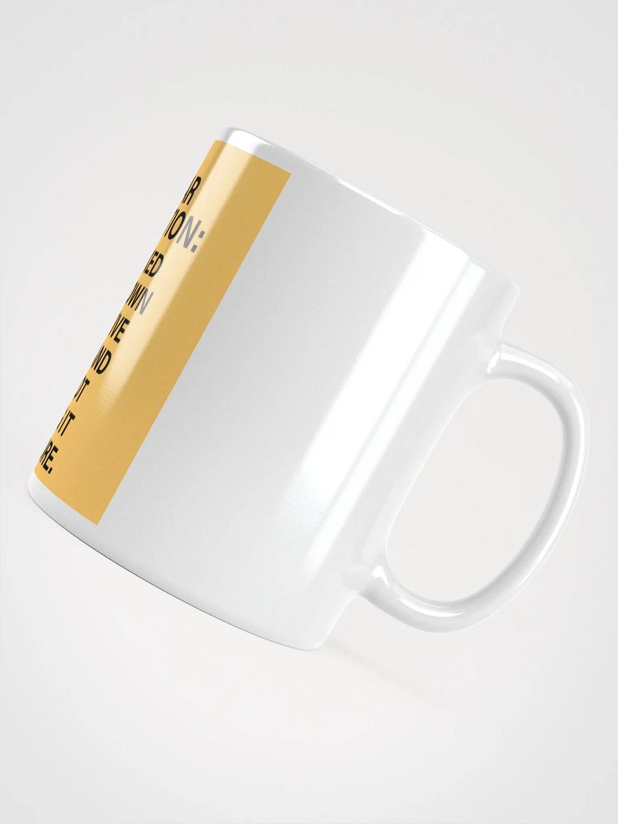Clear Cognition Goldenrod Cup/Mug product image (4)