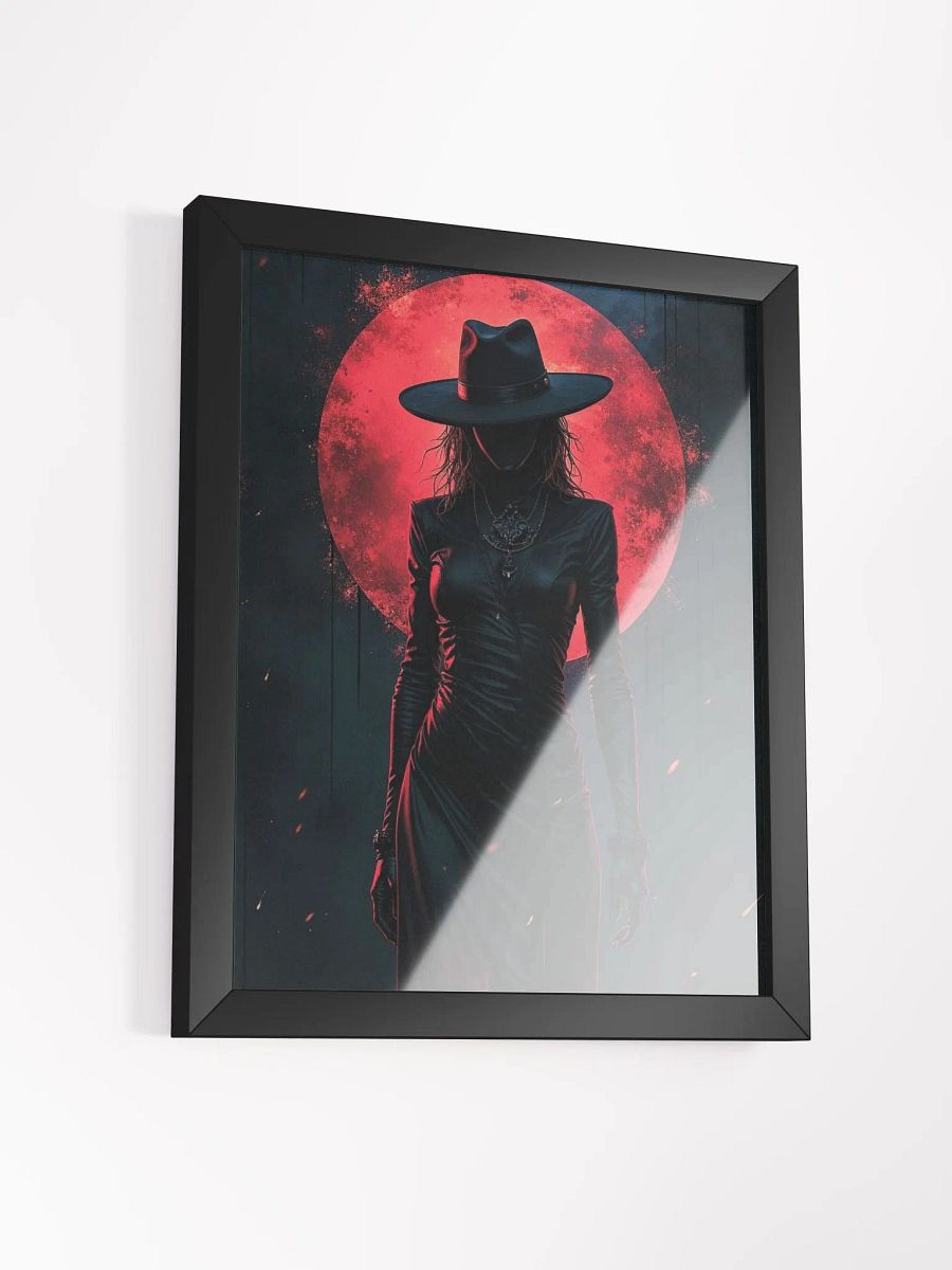 Blood Moon Vigilante Framed Print product image (16)