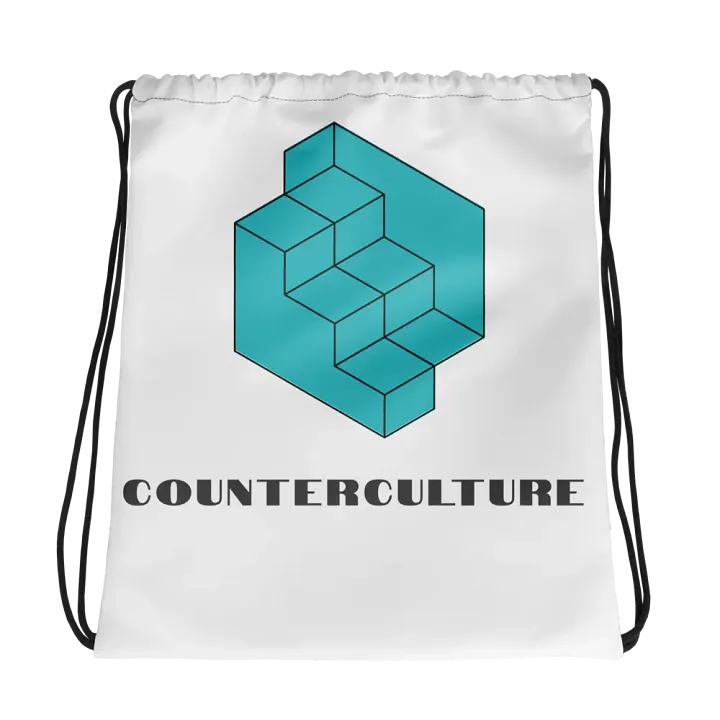 COUNTERCULTURE Cubic Drawstring Bag product image (1)