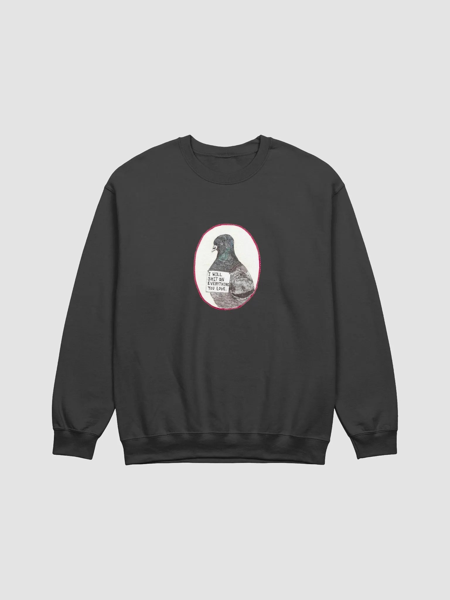 Pigeon Warning Classic Crewneck product image (1)