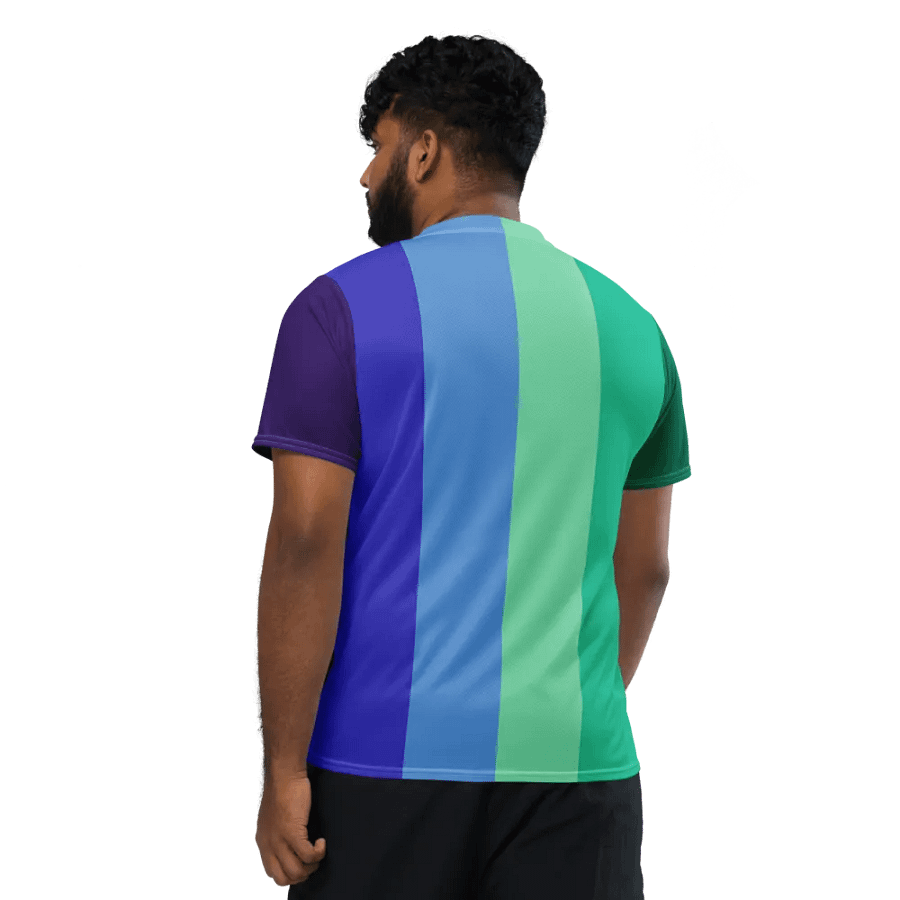 Gay Men's Pride Flag - All-Over Print Jersey product image (6)