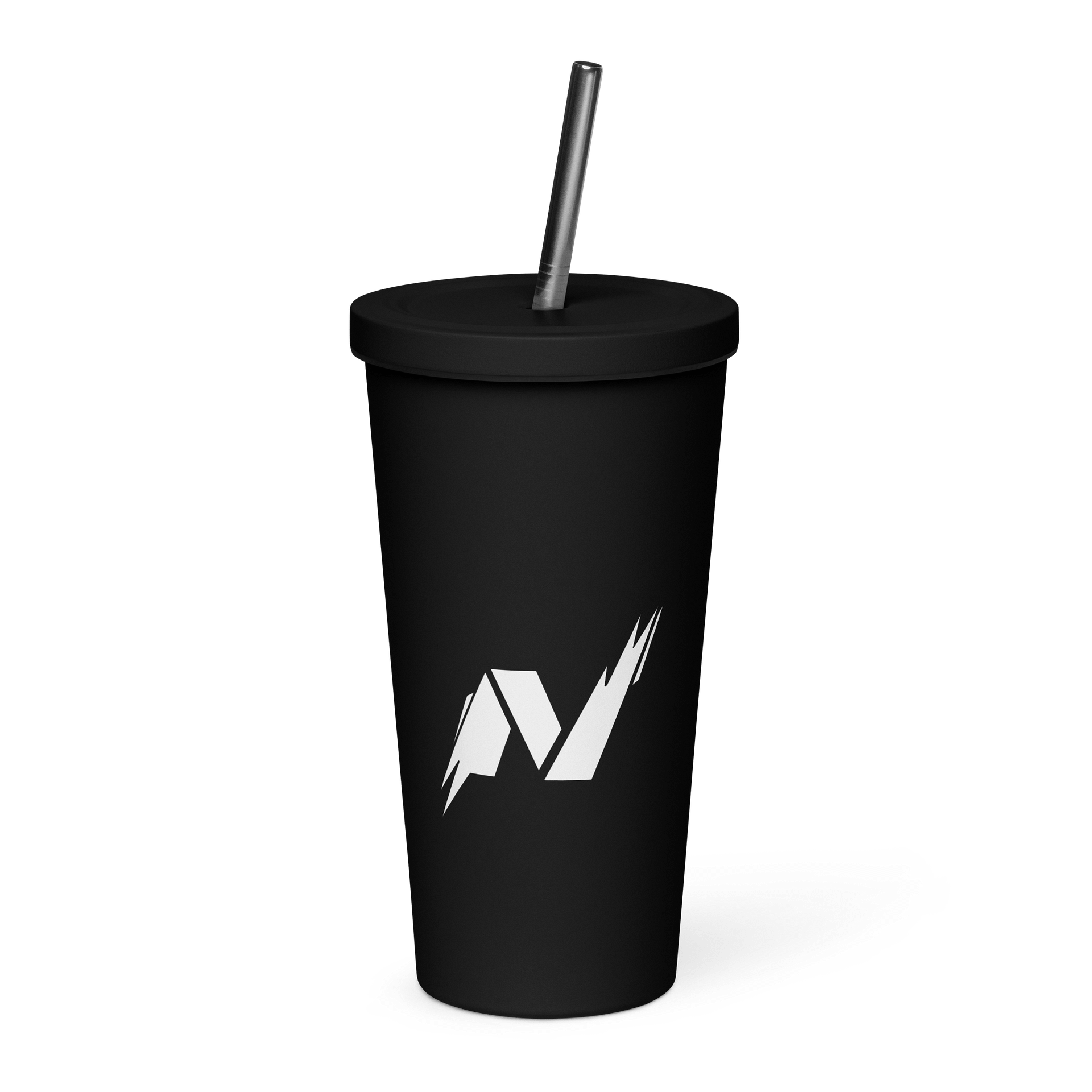 Nash Logo Insulated Tumbler with Straw product image (1)