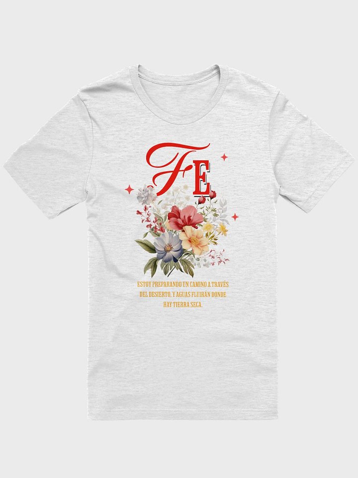 Floral Bella+Canvas Classic Tee product image (2)