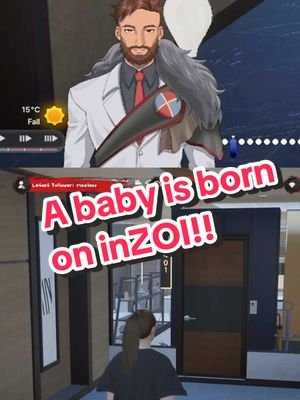 Baby is born on inZOI! #inzoi #inzoigame #inzoigameplay #gamingontiktok #Twitch #twitchclips #twitchstreamer #blaziken2k #pngtuber #vtuber 
