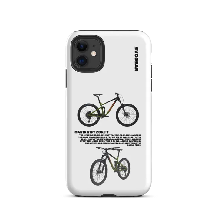 White Marin Rift Zone 1 iPhone Case product image (2)