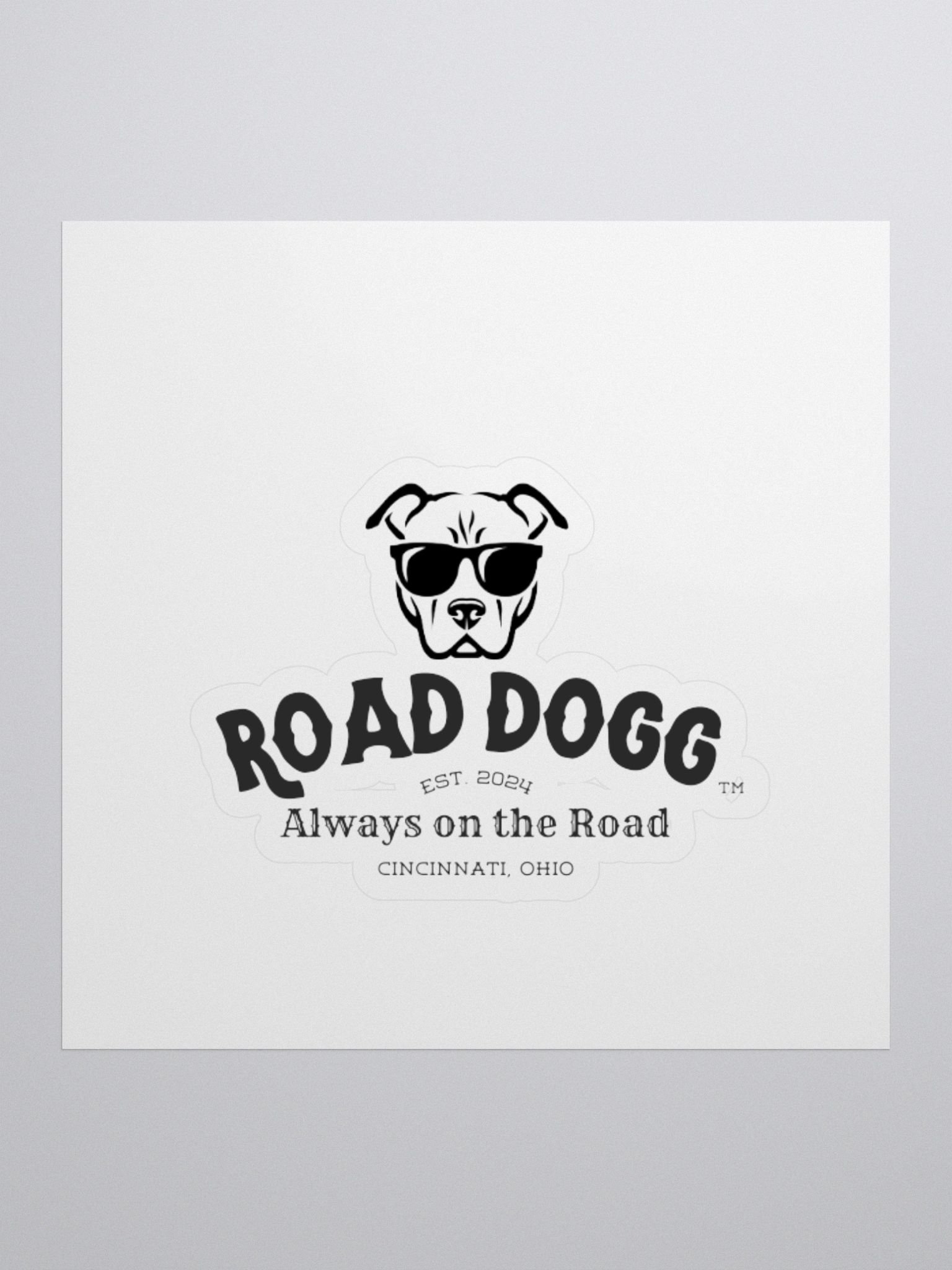 Road Dogg Kiss Cut Sticker product image (1)