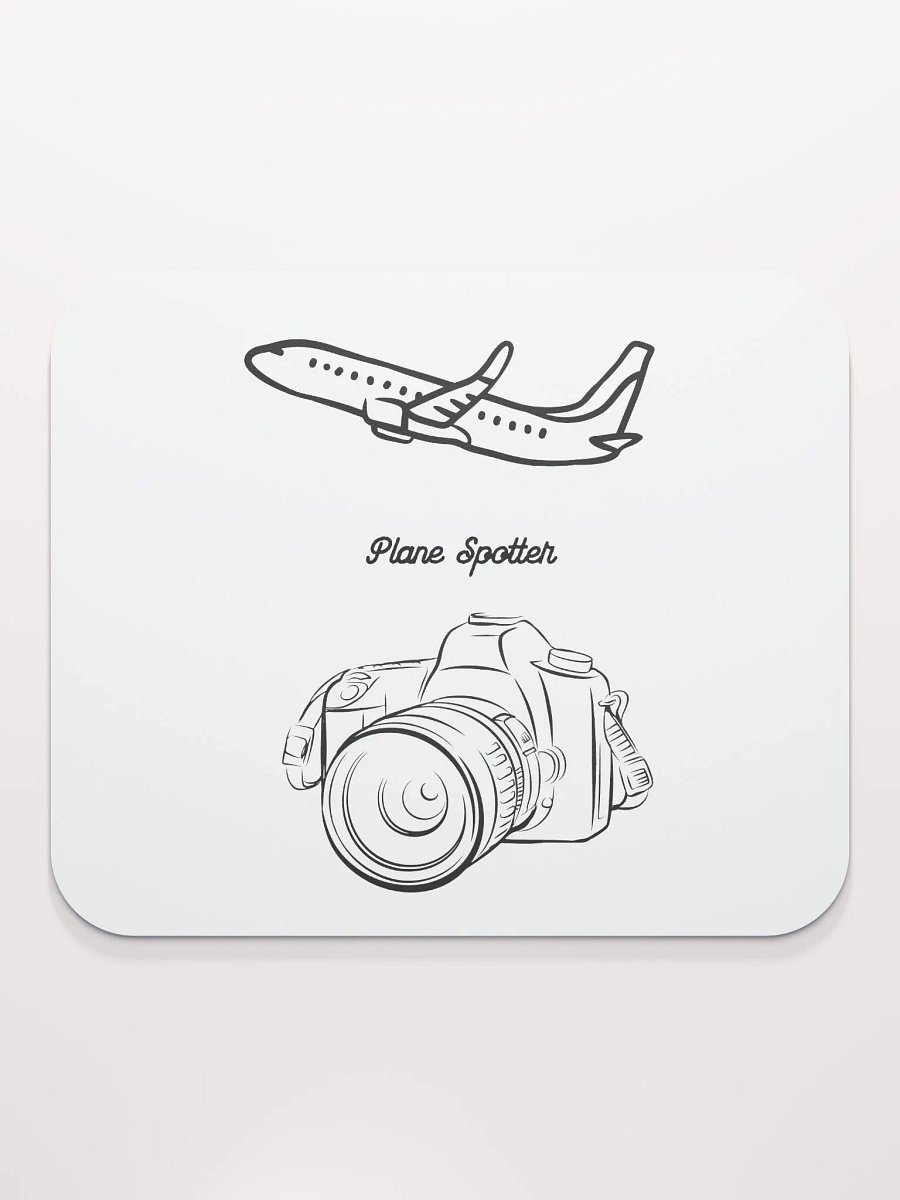 Plane Spotter Mouse Pad product image (2)