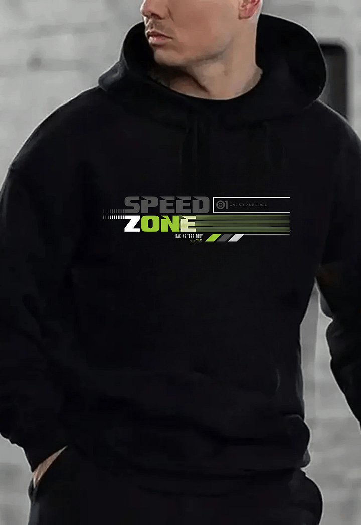 SPEED ZONE Unisex Oversized Hoodie product image (1)