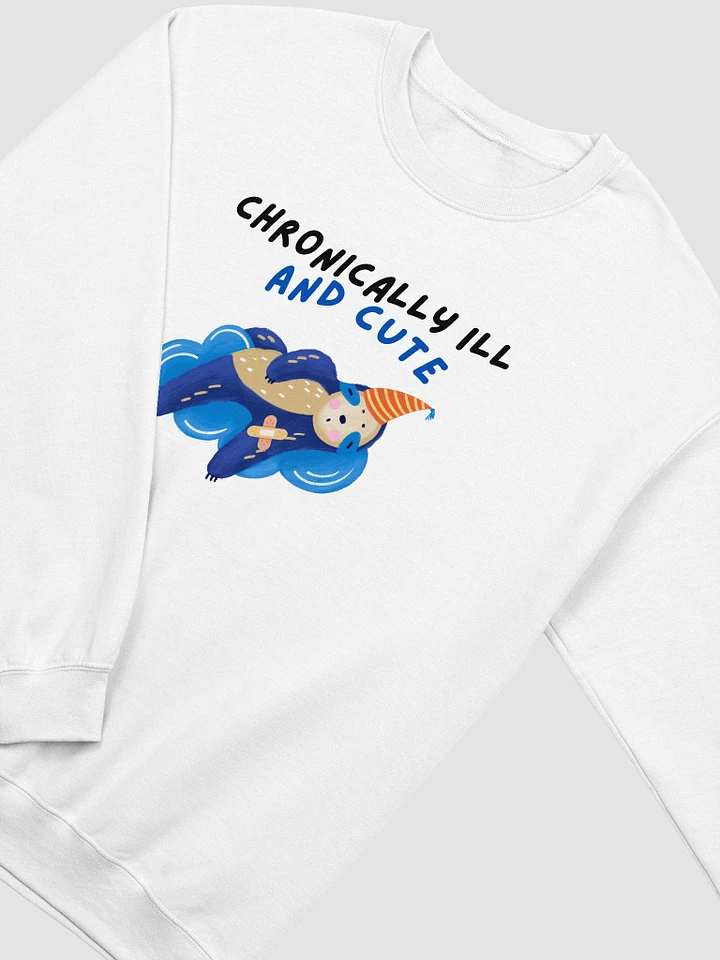 Chronically ill and Cute Sweatshirt product image (1)