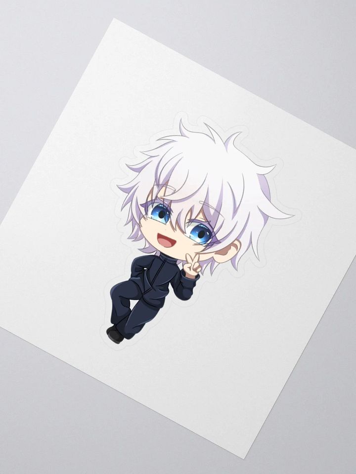 Gojo Chibi Peace Sign Stickers product image (4)