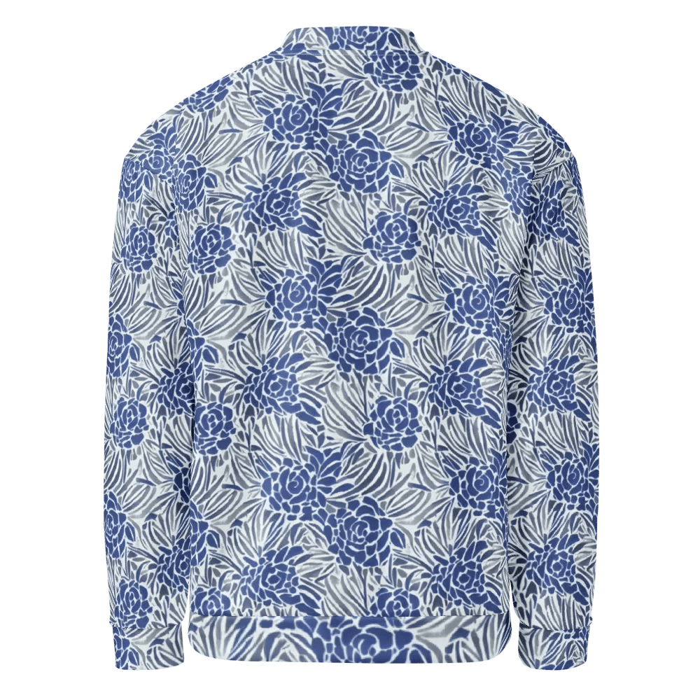 Blue Roses Bomber Jacket product image (2)