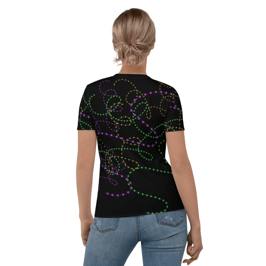 Mardi Gra All Over Print T-shirt product image (5)