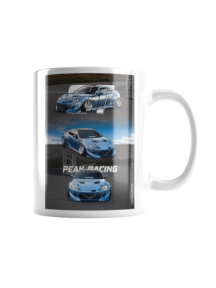 Peak Racing 86 | White Glossy Mug product image (1)