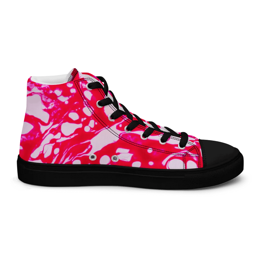 Men's High Tops: 'Drippy' product image (9)