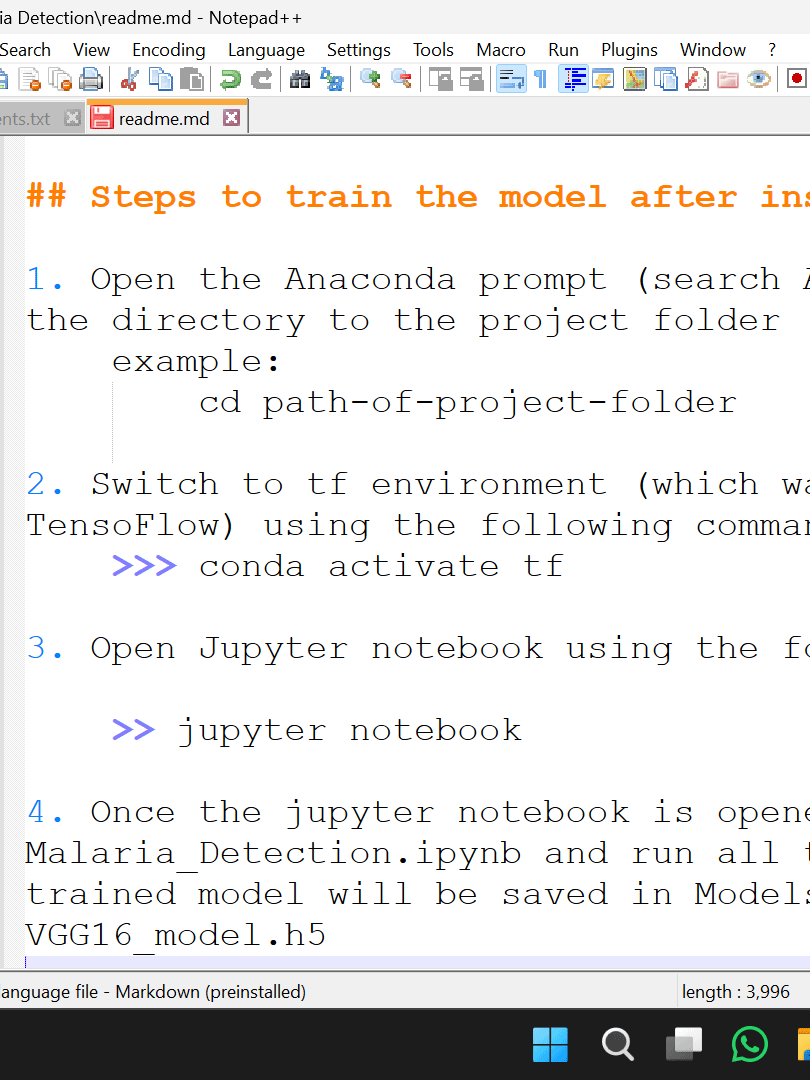 Malaria Disease Prediction System using Deep Learning with Flask App Project product image (6)