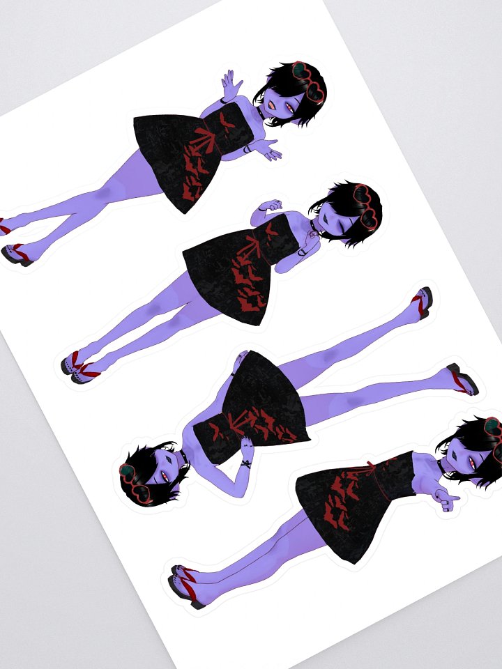 "Stevie" the Vampire Sticker Sheet product image (1)