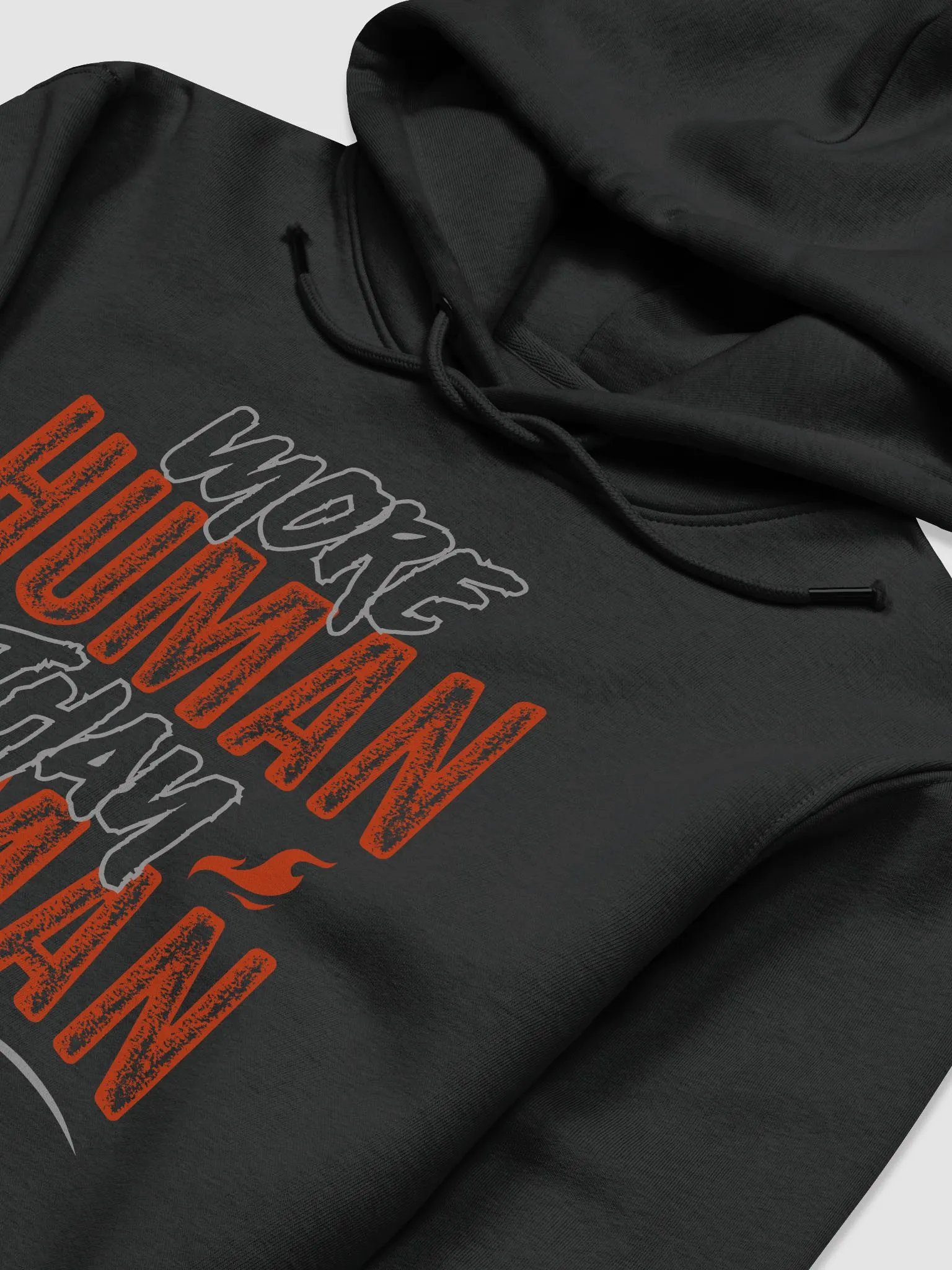 More Human Than Human Hoodie - Black product image (3)