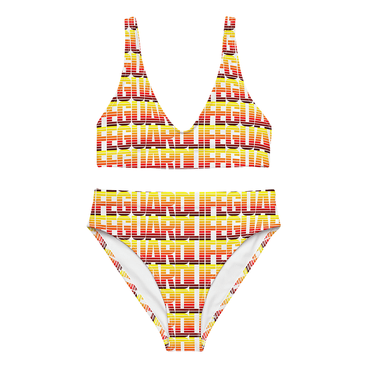 Lifeguard Sunrise All-Over Print Two-Piece Swimsuit product image (1)