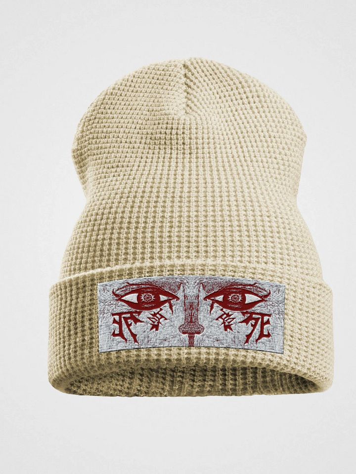 maroon death without reason double glare beanie product image (1)