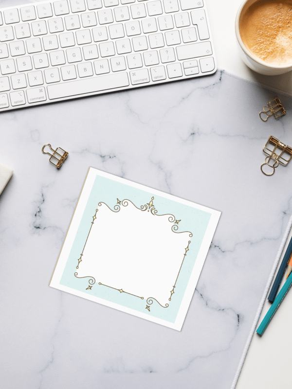 Gilded Memoirs Notepad product image (2)