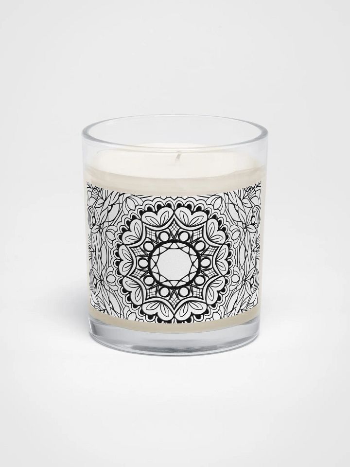 Intricate Symmetry Soy Wax Candle product image (1)
