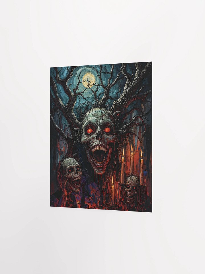 Screams Beneath the Moon Matte Poster product image (12)