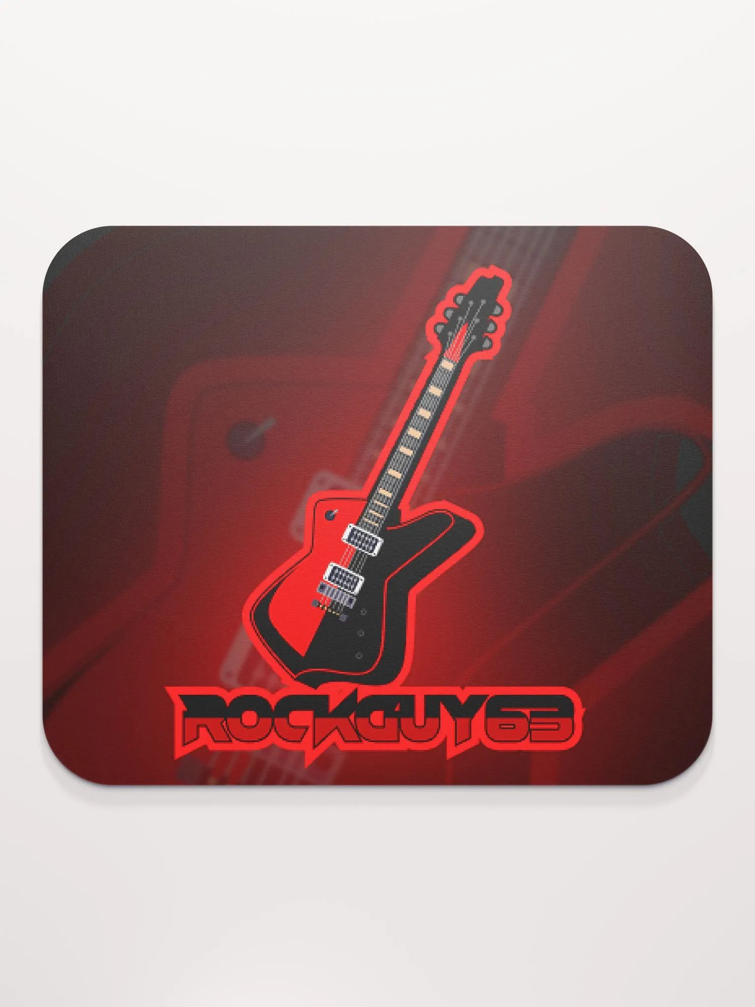 Rockguy Guitar Logo Mousepad product image (2)