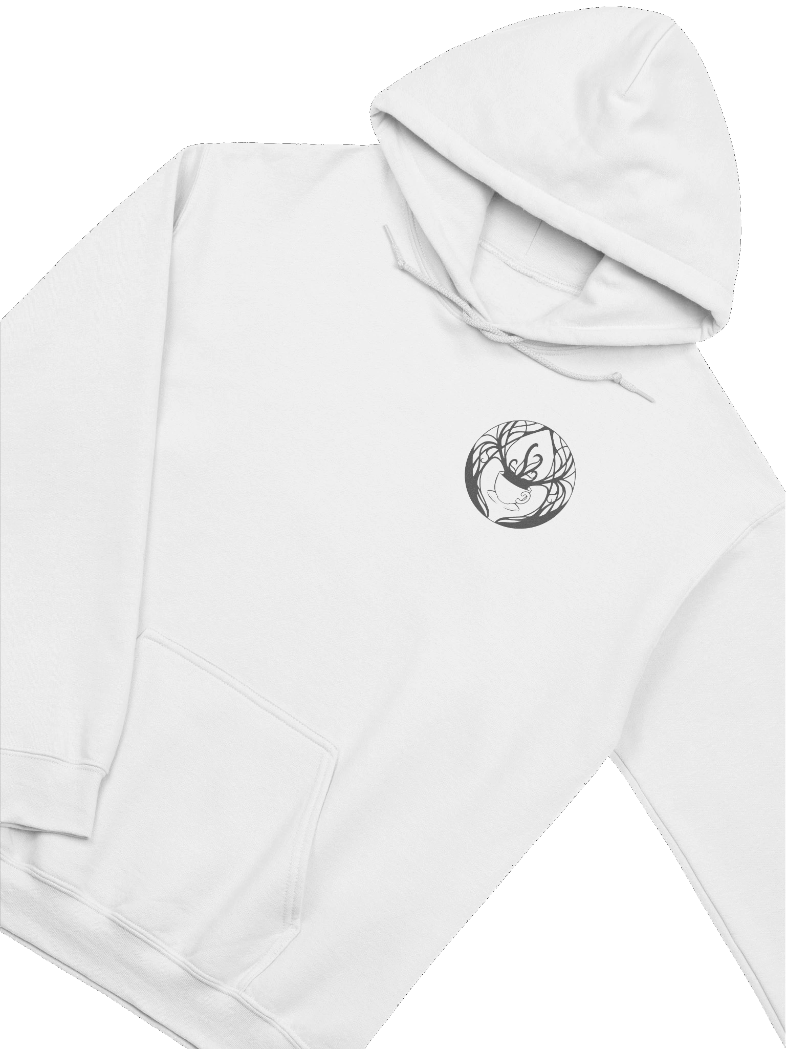 White SBS Hoodie product image (3)